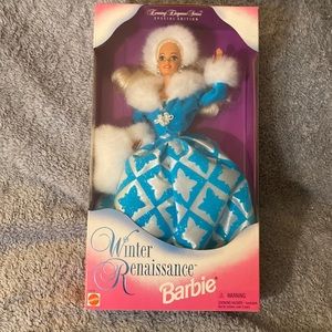 - Vintage NRFB ❄️ Winter Renaissance Barbie Doll